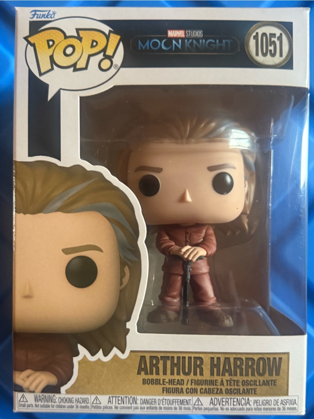 Funko Pop! Arthur Harrow Brown & Tan Vinyl Figure - Moon Knight 1051